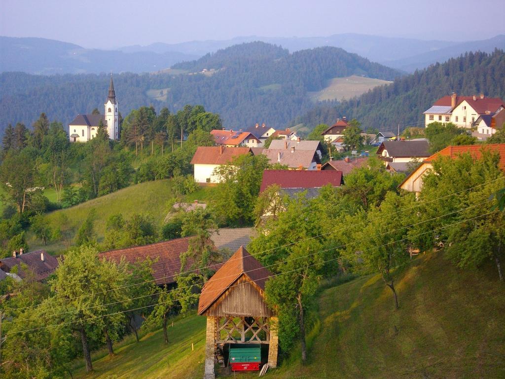 Gostilna Pension Blegos โพลจาเนแนดสโคฟโจโลโค ภายนอก รูปภาพ